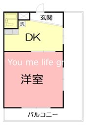 コリーヌマンションの間取り画像