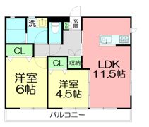 エイコンフィールドIIIの間取り画像