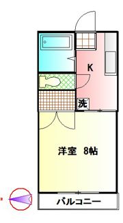 クレスト東海の間取り画像
