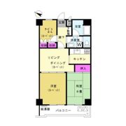 湘南台ダイヤモンドマンションの間取り画像