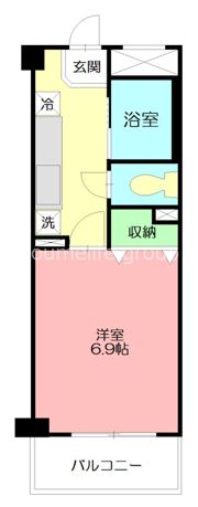 シャトーアフリートの間取り画像