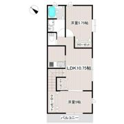 K’s Oasis ONEの間取り画像
