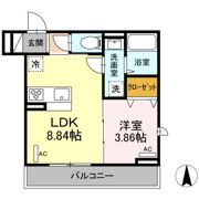 コンフォールさがみ野の間取り画像