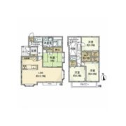 妻田西戸建の間取り画像