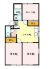 TRADサンリバー Aの間取り画像