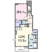 アボードS ノースの間取り画像