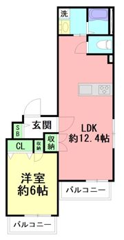 ESMERALDA SHONANの間取り画像
