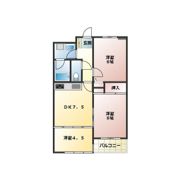 グランドール影取の間取り画像