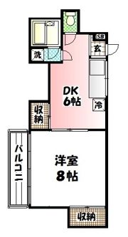 ホワイトハウス伊勢原の間取り画像