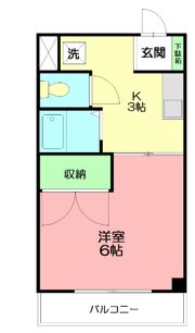 コーシュービル88の間取り画像