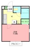 サニーハイツ相田の間取り画像
