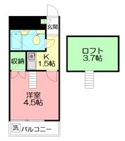ケントハウスの間取り画像