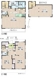 川上町戸建PHの間取り画像