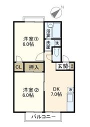 グローリアの間取り画像