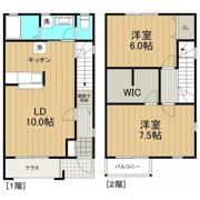 クイーンズヒルC棟の間取り画像
