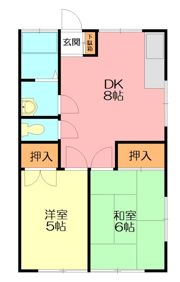 サンバレー井上の間取り画像