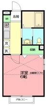 Kパレス立場（ケーパレスタテバ）の間取り画像