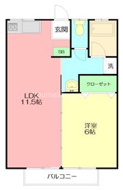 コーポ池田の間取り画像