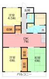 パストラルベルフラワーの間取り画像