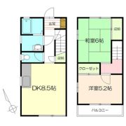 テラス緑の間取り画像