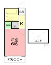 コンサートワンの間取り画像