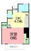 海老名国分パークハイツ弐番館の間取り画像