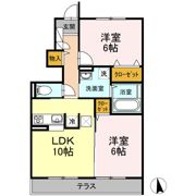 セシリエールの間取り画像