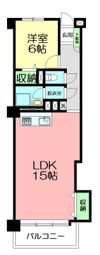 鵠沼フラワーマンションの間取り画像