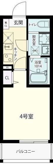 ワイズ湘南辻堂の間取り画像