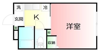Aube藤沢の間取り画像