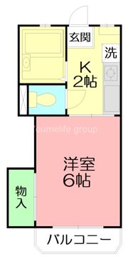 コーポ・クレインの間取り画像