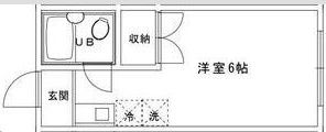 ポルシェ飯山の間取り画像