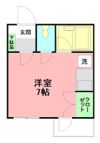 うさみハイツの間取り画像
