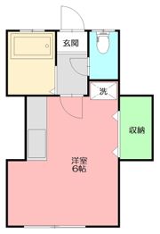 野本ハイツの間取り画像