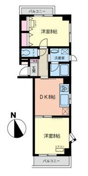湘南芝ビルの間取り画像