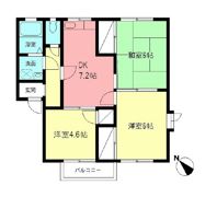 ドミール宮の下Aの間取り画像