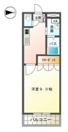 パラシオン平塚の間取り画像