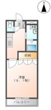 パラシオン平塚の間取り画像
