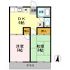 グランデュール福山Bの間取り画像