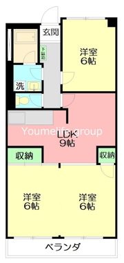 ロイヤルハイツ甲子Bの間取り画像