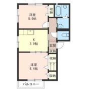 そよ風の物語 六番館の間取り画像