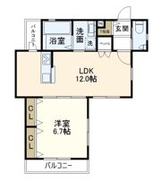 ヴァンベールMAIの間取り画像