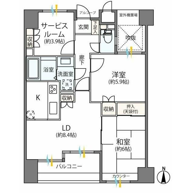 間取図