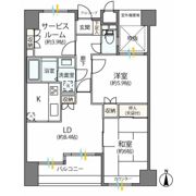 サーパス海老名第3の間取り画像