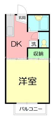 いちかわ中野ハイツの間取り画像