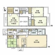 洋光台戸建の間取り画像