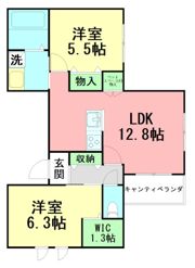 ヴェールマラン鎌倉の間取り画像