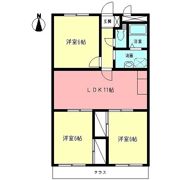 ソレイユ楠の間取り画像