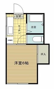 FC秦野南矢名コーポの間取り画像