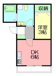 横浜元町ガーデン離宮B棟の間取り画像